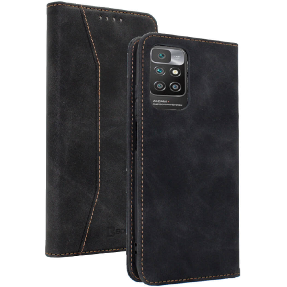 Bodycell Θήκη - Πορτοφόλι Xiaomi Redmi 10 - Black (5206015066870)