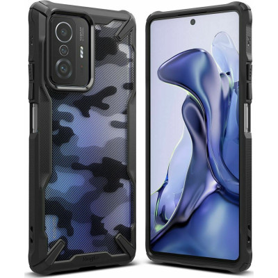 Ringke Fusion X Θήκη Xiaomi 11T / 11T Pro - Camo Black (8809848200342)