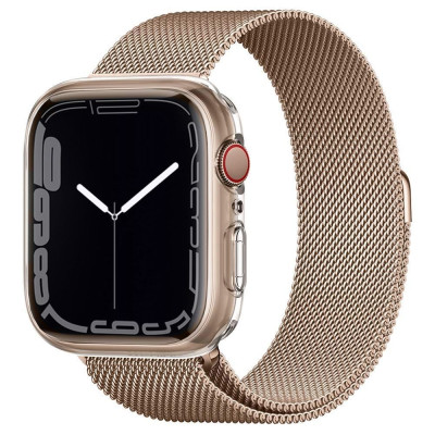 Spigen Διάφανη Θήκη Liquid Crystal - Apple Watch SE/9/8/7/6/5/4 (45/44mm) - Crystal Clear (ACS04196)