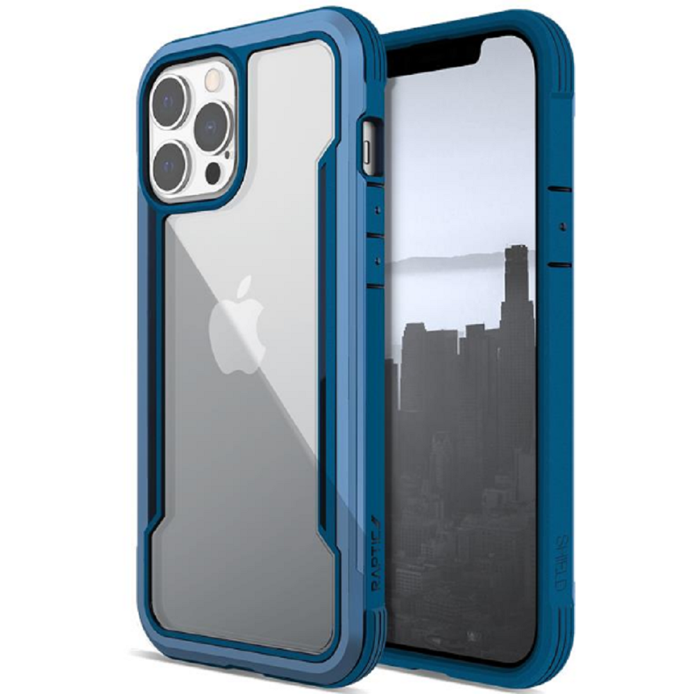 X-Doria Raptic Shield Pro Ανθεκτική Αντιμικροβιακή Θήκη Apple iPhone 13 Pro - Sierra Blue (370404014008)