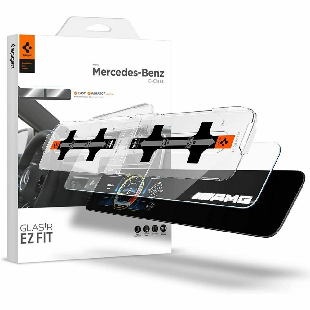 Spigen Tempered Glass GLAS.tR EZ Fit - Premium Αντιχαρακτικό Γυαλί Οθόνης Mercedes E-Class 2021 / 2020 (AGL03150)