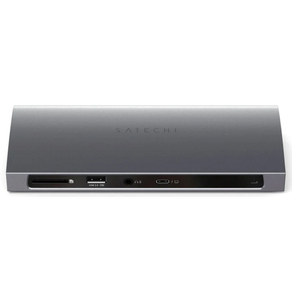 Satechi Thunderbolt 4 - Docking Station - Με 1 x USB-A 2.0 / 3 x USB-A 3.2 / 4 x Type-C Τ4 / 1 x SD Card Reader / 1 x Gigabit Ethernet / 1 x 3.5mm Jack (ST-UCT4DM)