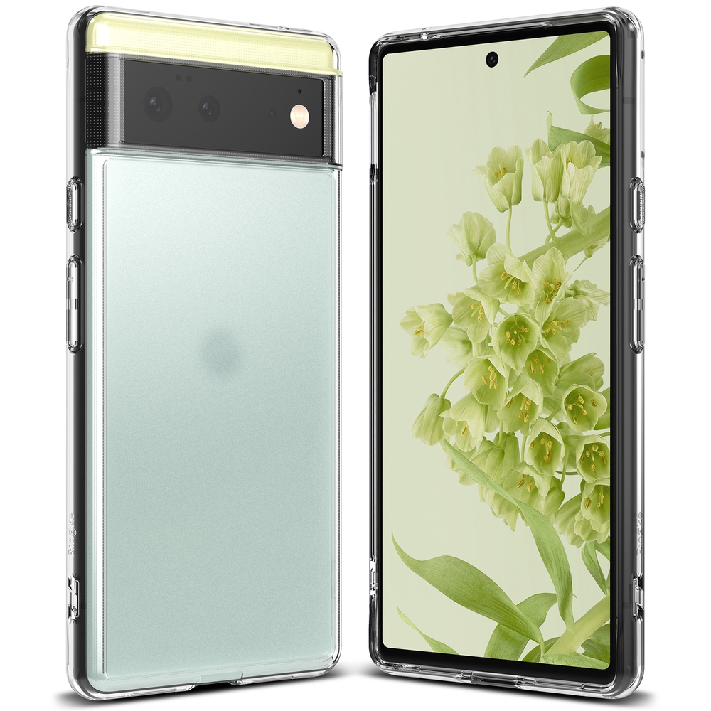 Ringke Fusion Σκληρή Θήκη με TPU Bumper - Google Pixel 6 - Matte Clear (8809818847485)