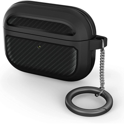 Ghostek Ανθεκτική Θήκη Crusher για AirPods Pro 1st Gen - Black (GHOCAS2730)