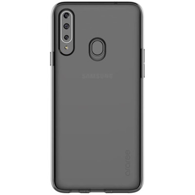 Official Samsung A Cover by Araree - Θήκη Σιλικόνης Samsung Galaxy A20s - Black (GP-FPA207KDABW)