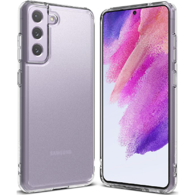 Ringke Fusion Σκληρή Θήκη με TPU Bumper - Samsung Galaxy S21 FE 5G - Matte Clear (8809818847423)