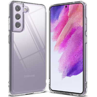 Ringke Fusion Σκληρή Θήκη με TPU Bumper - Samsung Galaxy S21 FE 5G - Clear (8809818847362)