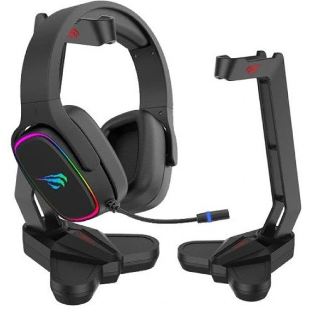 Havit Gaming Headset Stand - Gaming Βάση Ακουστικών - Black (HY505)