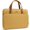 Tomtoc Premium Lady Handle Bag - Τσάντα Μεταφοράς Laptop έως 14" - Yellow (H21-C01Y01)
