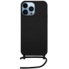 Vivid Silicone Lace - Θήκη Σιλικόνης με Λουράκι Λαιμού - Apple iPhone 13 Pro - Black (VISILACE197BK)