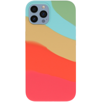 Vivid Silicone Cover - Θήκη Σιλικόνης Apple iPhone 13 Pro - Rainbow Waves (VISILI197RAINBOWAVES)
