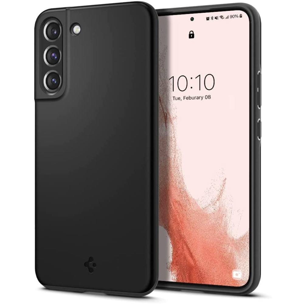Spigen Θήκη Thin Fit - Samsung Galaxy S22 5G - Black (ACS03983)
