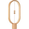 Allocacoc Heng Balance Lamp Ellipse - Διακοσμητικό Φωτιστικό με Μαγνητικό Διακόπτη - Light Wood - 2 Έτη Εγγύηση (DH0037/HBLEUB)