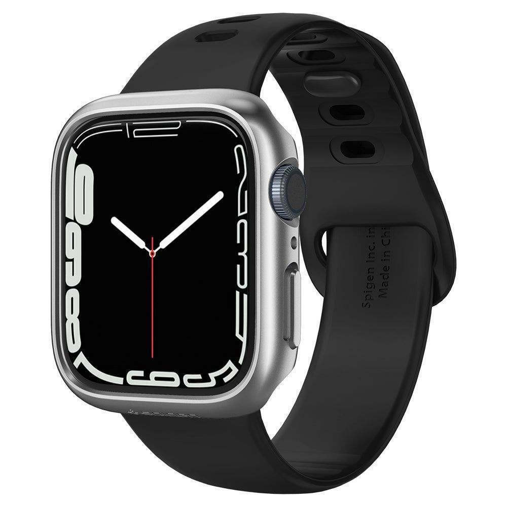 Spigen Θήκη Thin Fit Apple Watch 9 / 8 / 7 45mm - Graphite (ACS04178)