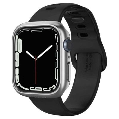 Spigen Θήκη Thin Fit Apple Watch 9 / 8 / 7 45mm - Graphite (ACS04178)