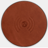 iCarer NW180 Genuine Leather Wireless Charging - Δερμάτινη Βάση Ασύρματης Φόρτισης Qi - 1A - Brown (IWXC001-BN)