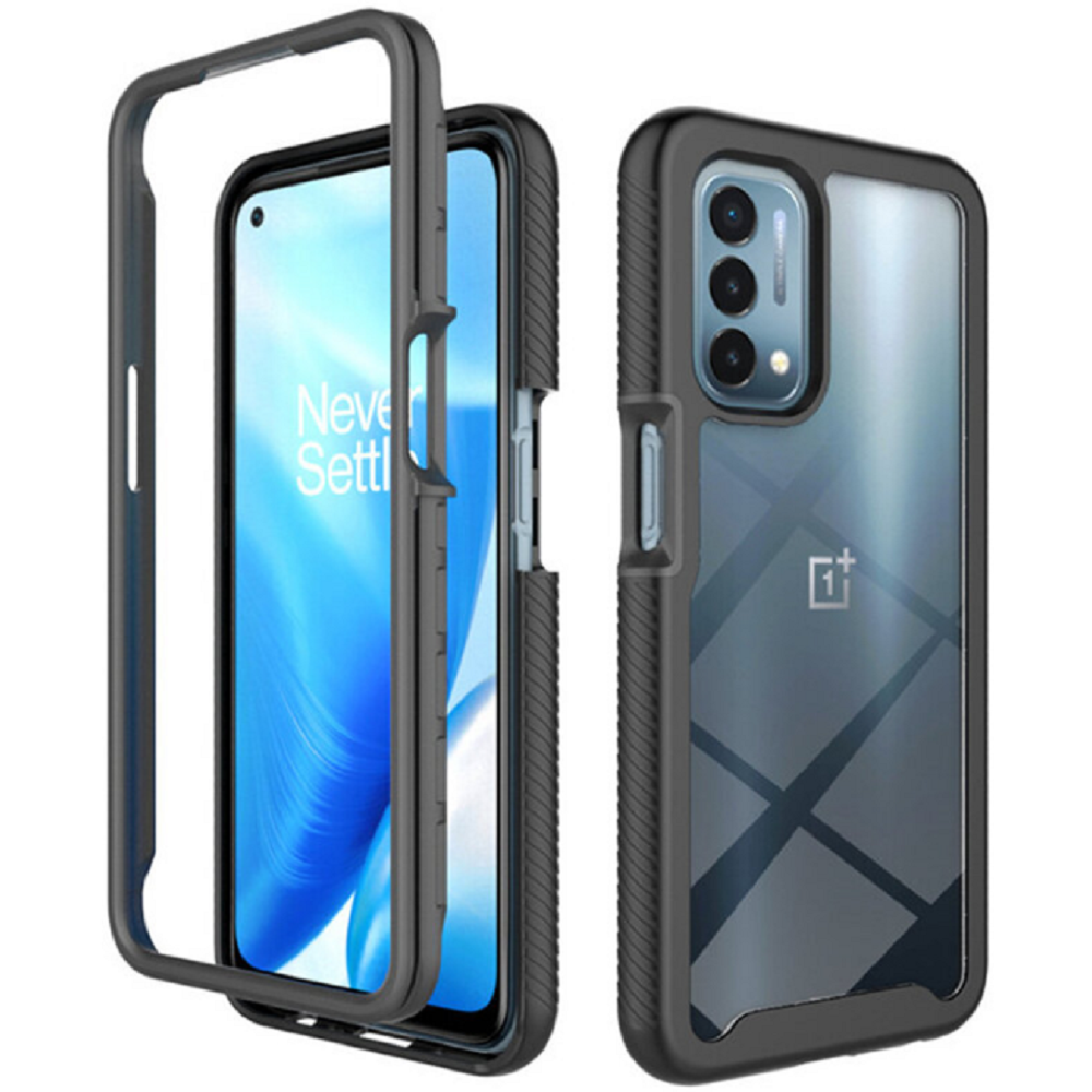Vivid Defence 360 Pro Ανθεκτική Θήκη με Screen Protector - OnePlus Nord N200 5G - Black (UNDEFENCEONEPLUSN200BK)