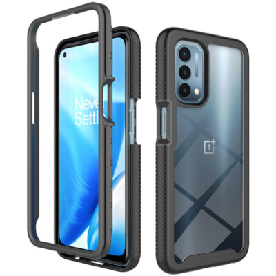 Vivid Defence 360 Pro Ανθεκτική Θήκη με Screen Protector - OnePlus Nord N200 5G - Black (UNDEFENCEONEPLUSN200BK)