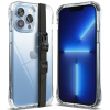 Ringke Fusion Plus Combo Pack - Διάφανη Σκληρή Θήκη με TPU Bumper και Buckle Strap - Apple iPhone 13 Pro Max - White / Black (8809818849199)