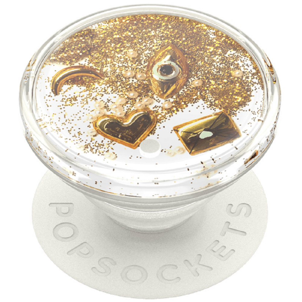 PopSocket Luxe - Snowglobe με Υγρό Glitter - Tidepool Good Luck Charms (805439)