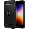 Spigen Θήκη Rugged Armor Apple iPhone SE 2022 / 2020 - Matte Black (ACS00944)
