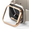 Ringke Bezel Styling - Θήκη από Ανοξείδωτο Ατσάλι - Apple Watch 9 / 8 / 7 41mm - Glossy Rose Gold (8809848201554)