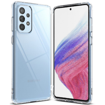 Ringke Fusion Σκληρή Θήκη με TPU Bumper - Samsung Galaxy A53 5G - Clear (8809848205224)