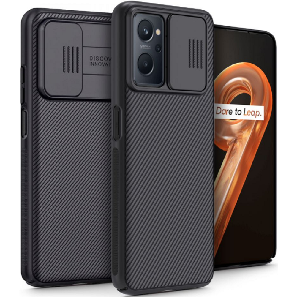 Nillkin CamShield Θήκη με Κάλυμμα για την Κάμερα - Realme 9i - Black (6902048243033)
