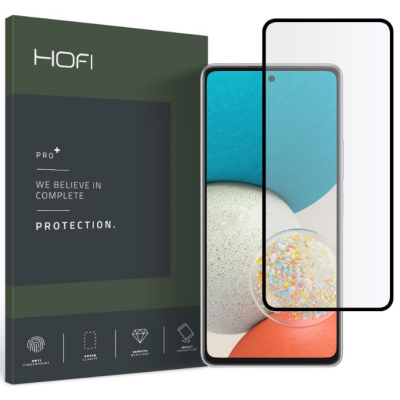 Hofi Premium Pro+ Tempered Glass - Fullface Αντιχαρακτικό Γυαλί Οθόνης - Samsung Galaxy A53 5G - Black (9589046920257)
