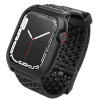 Catalyst Ανθεκτική Θήκη Active Defence και Λουράκι Σιλικόνης Apple Watch 9 / 8 / 7 45mm - Stealth Black (CAT45DROP7BLK)