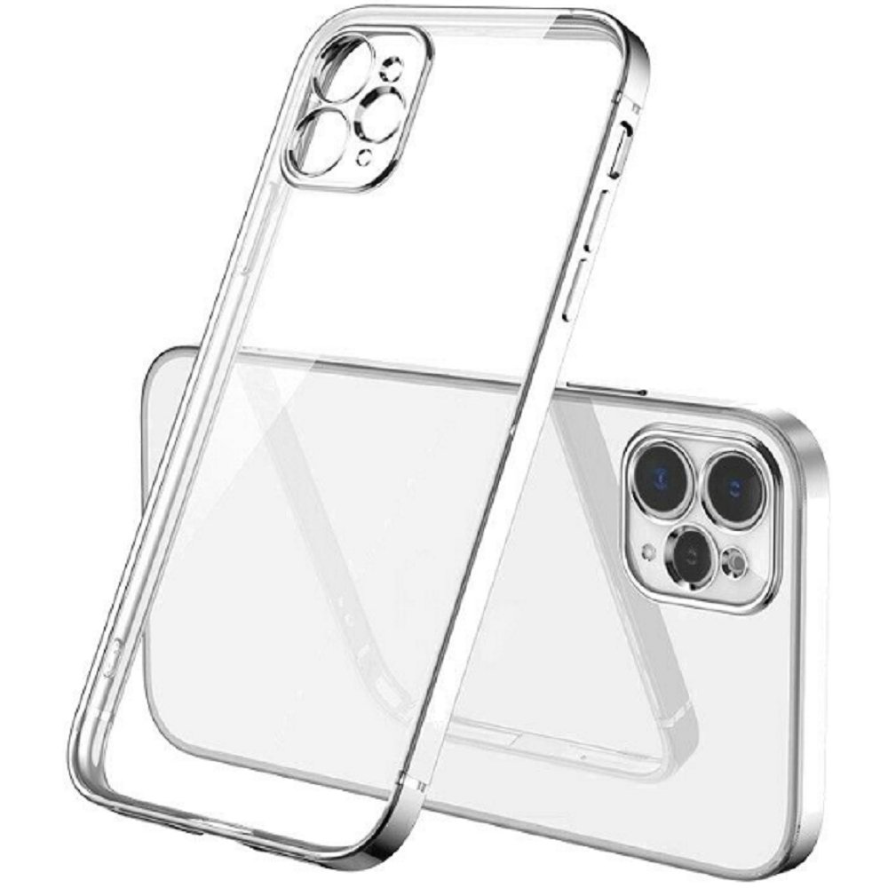 Bodycell HD Διάφανη Θήκη Σιλικόνης Apple iPhone 13 Pro Max - Silver (5206015067433)