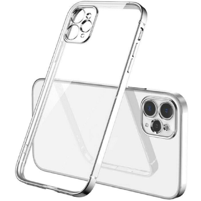 Bodycell HD Διάφανη Θήκη Σιλικόνης Apple iPhone 13 Pro Max - Silver (5206015067433)