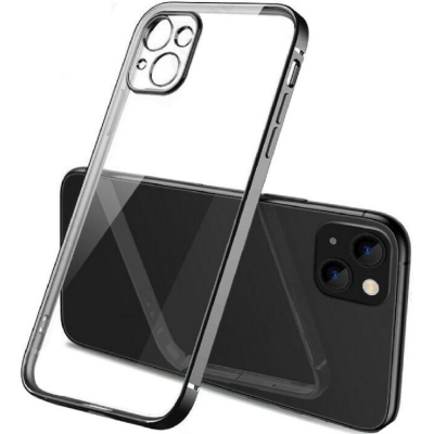 Bodycell HD Διάφανη Θήκη Σιλικόνης Apple iPhone 13 mini - Black (5206015067259)