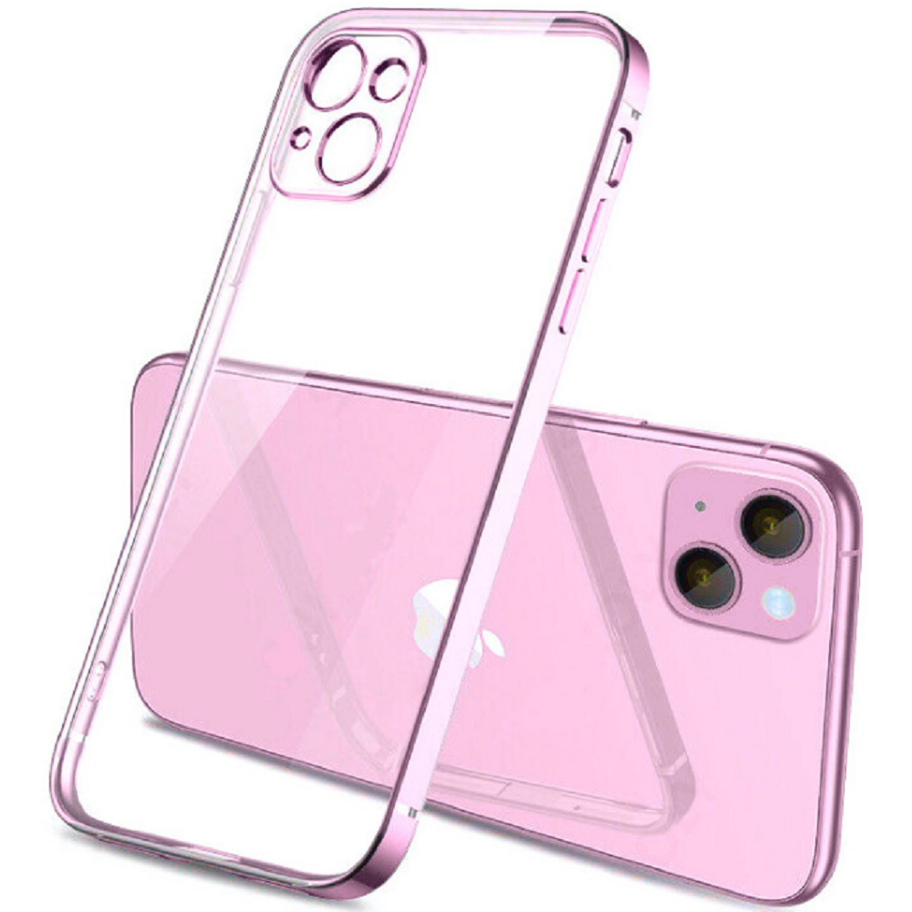 Bodycell HD Διάφανη Θήκη Σιλικόνης Apple iPhone 13 - Violet (5206015067341)