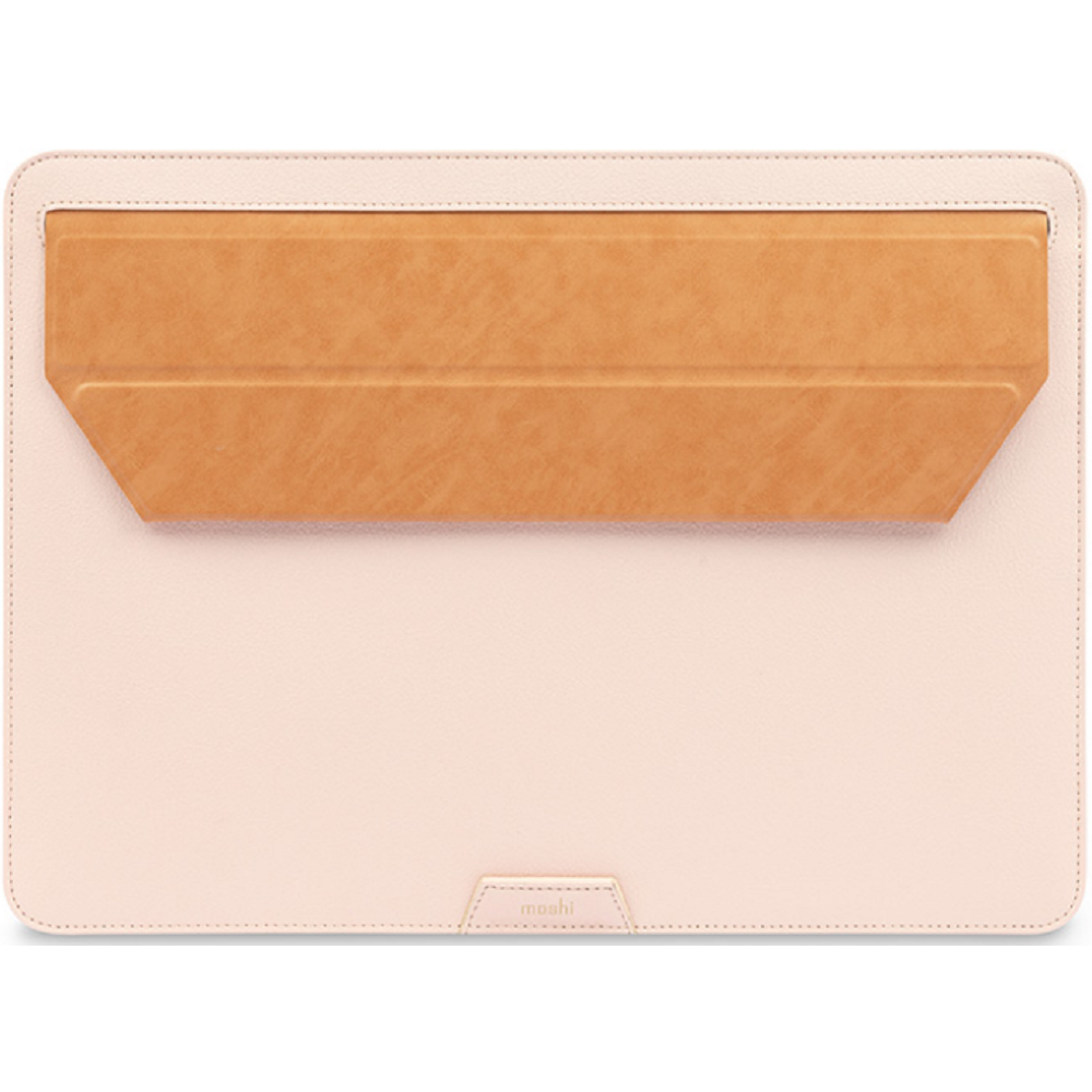Moshi Muse 14" 3-in-1 Laptop Sleeve - Eco-Leather Θήκη για MacBook Pro 14" 2021 - Luna Pink (99MO034302)