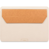 Moshi Muse 14" 3-in-1 Laptop Sleeve - Eco-Leather Θήκη για MacBook Pro 14" 2021 - Seashell White (99MO034102)