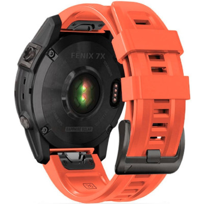 Tech-Protect Λουράκι Σιλικόνης Iconband Garmin Fenix 3/5X/3HR/5X Plus/6X/6X Pro/7X/8 (51mm) - Orange (9589046921551)