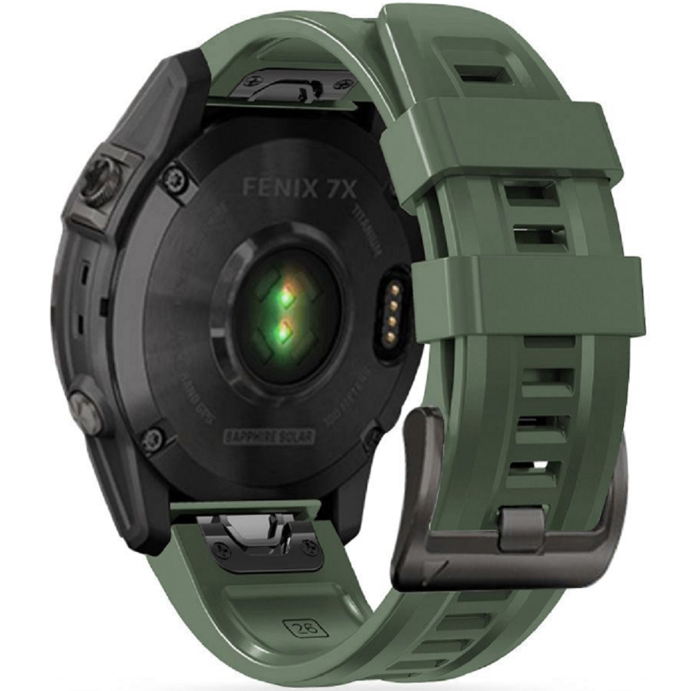 Tech-Protect Λουράκι Σιλικόνης Iconband Garmin Fenix 5/6/6 Pro/7/8/E (47mm) - Army Green (9589046921537)