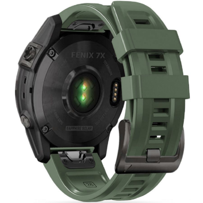 Tech-Protect Λουράκι Σιλικόνης Iconband Garmin Fenix 5/6/6 Pro/7/8/E (47mm) - Army Green (9589046921537)