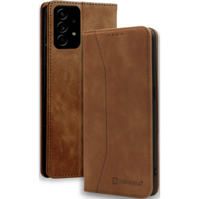 Bodycell Θήκη - Πορτοφόλι Samsung Galaxy A53 5G - Brown (5206015000874)