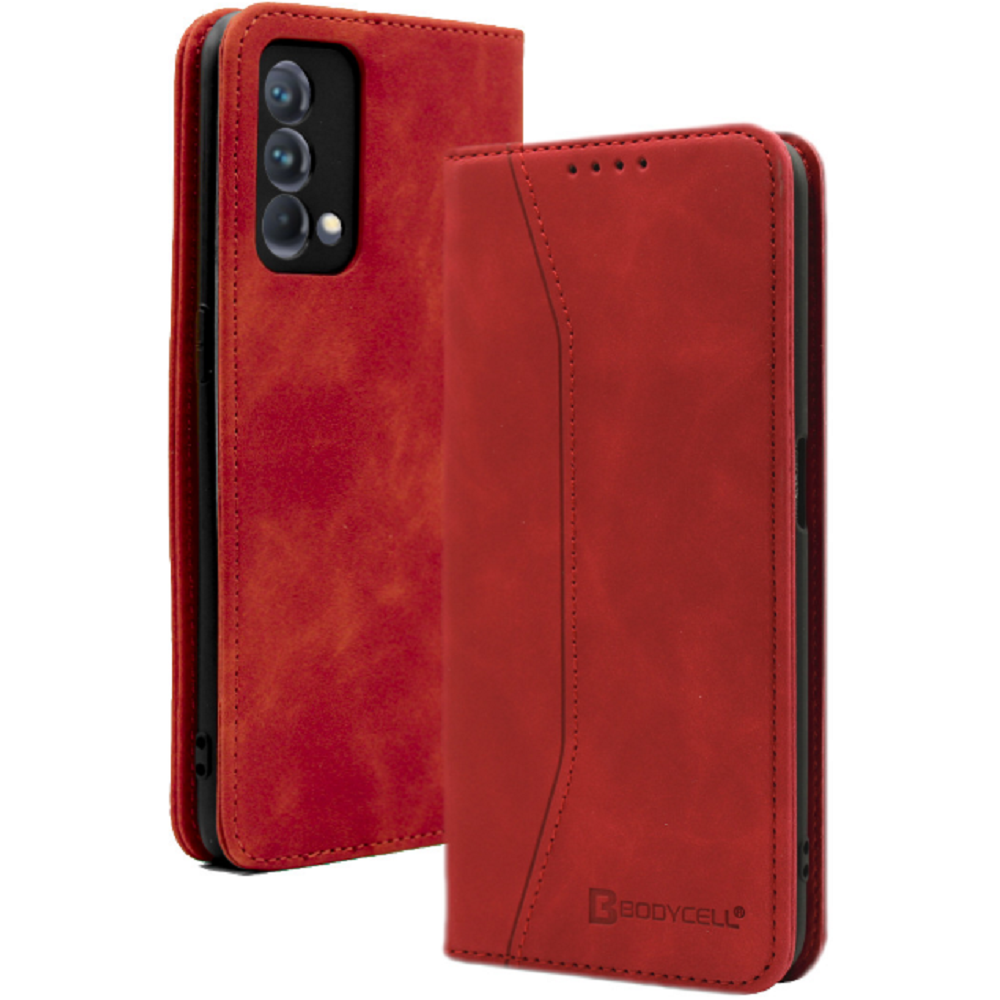 Bodycell Θήκη - Πορτοφόλι Realme GT Master - Red (5206015059391)