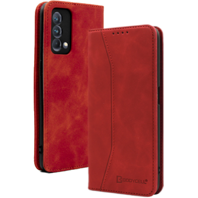 Bodycell Θήκη - Πορτοφόλι Realme GT Master - Red (5206015059391)