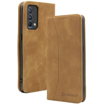 Bodycell Θήκη - Πορτοφόλι Realme GT Master - Brown (5206015059346)