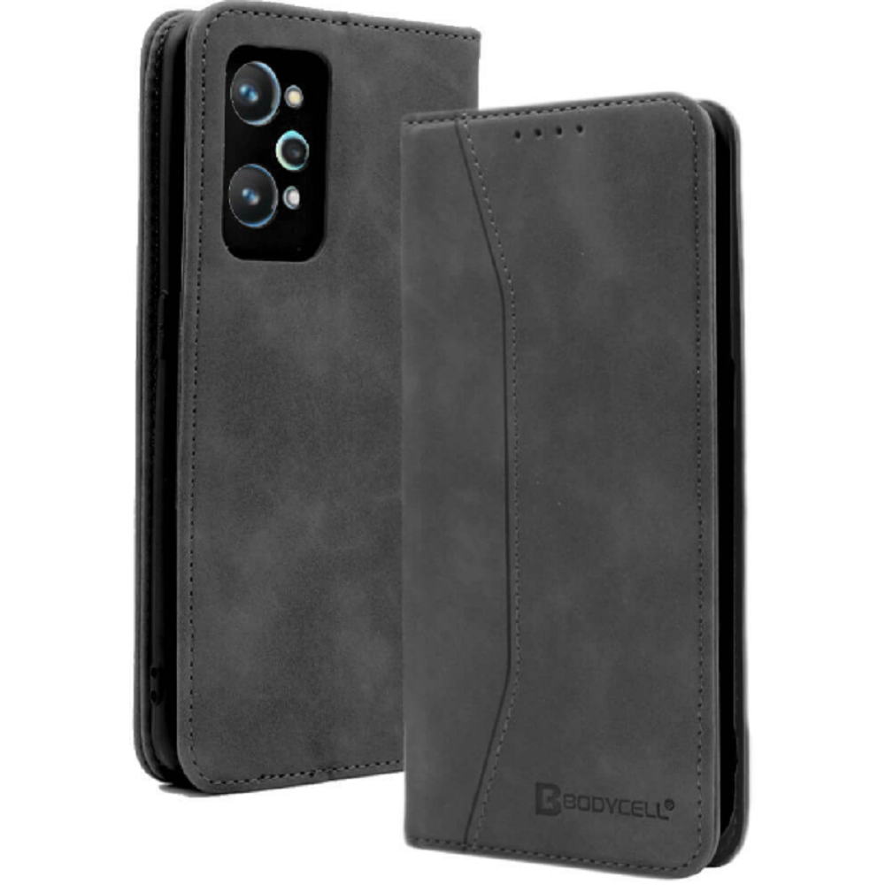 Bodycell Θήκη - Πορτοφόλι Realme GT Neo 2 - Black (5206015059193)
