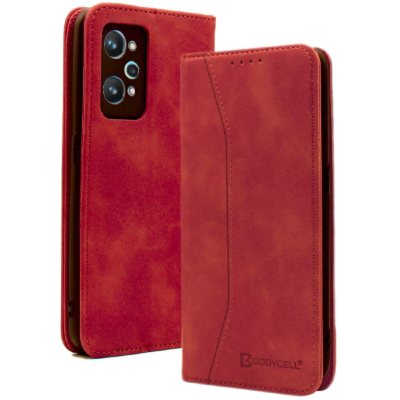 Bodycell Θήκη - Πορτοφόλι Realme GT Neo 2 - Red (5206015059247)