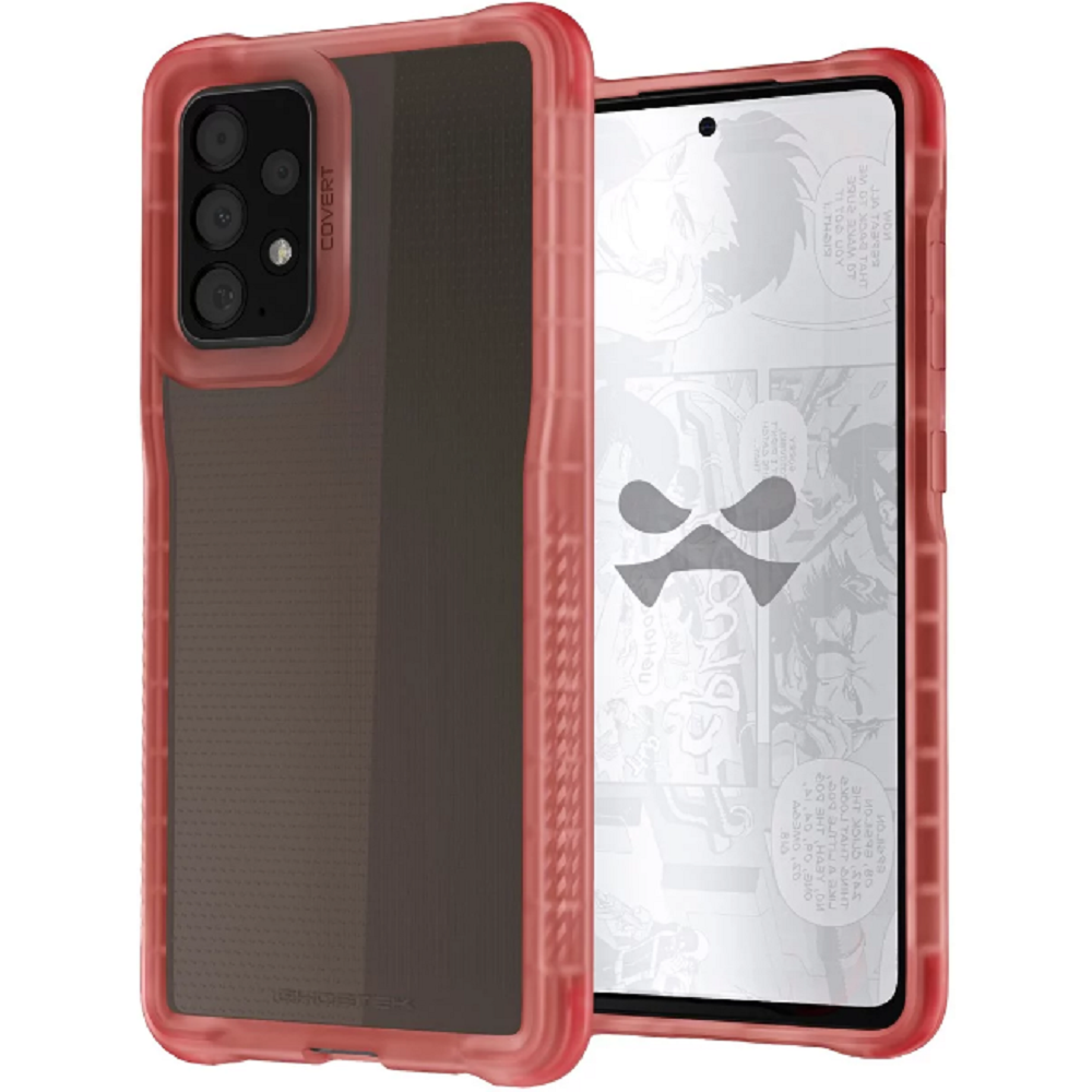 Ghostek Covert 5 - Διάφανη Ανθεκτική Θήκη Samsung Galaxy A52 - Pink (GHOCAS2748)
