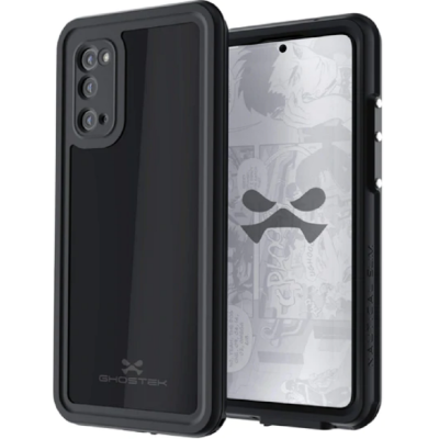 Ghostek Nautical Slim - Ανθεκτική Αδιάβροχη Θήκη Samsung Galaxy S20 - Black (GHOCAS2434)