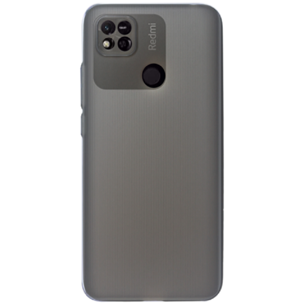 Vivid Θήκη Σιλικόνης Slim Xiaomi Redmi 10A - Transparent / Grey (VISLIM241GREY)