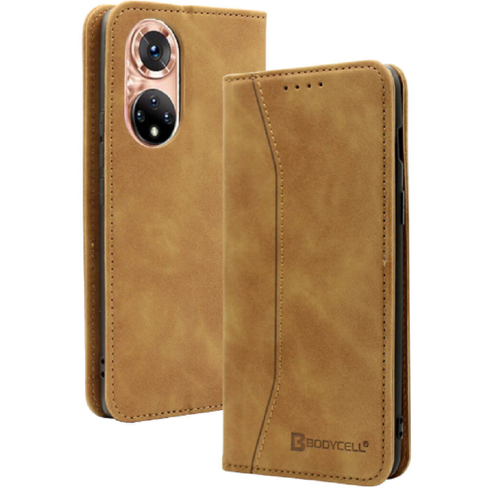Bodycell Θήκη - Πορτοφόλι Honor 50 - Brown (5206015059667)