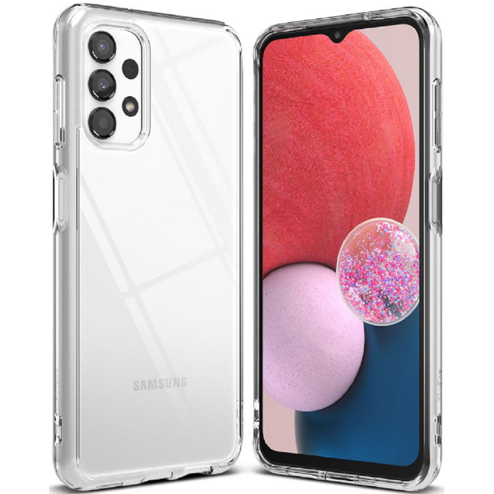 Ringke Fusion Σκληρή Θήκη με TPU Bumper - Samsung Galaxy A13 4G - Clear (8809848208546)